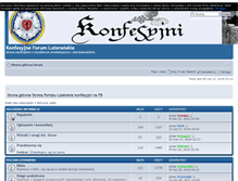 Tablet Screenshot of forum.konfesyjni.pl